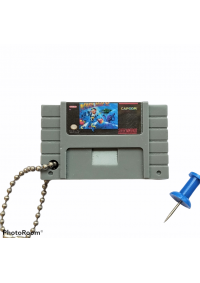 Porte-Clé Mini-Cartouche de SNES Par Chinook Crafts - Mega Man X